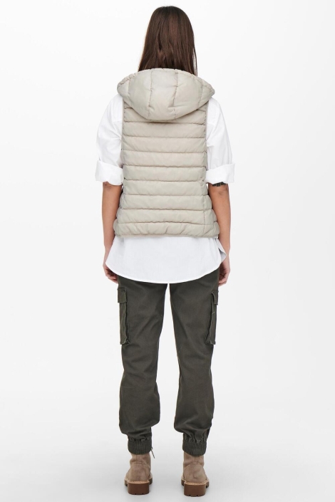 Only onlnewtahoe hood waistcoat otw noos
